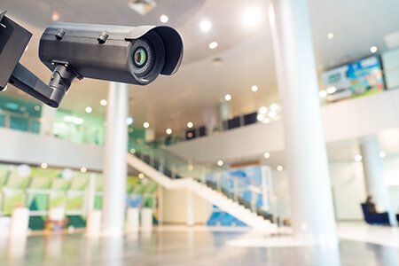 Commercial wireless security store cameras