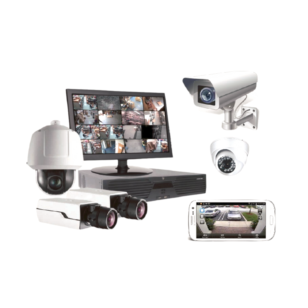 cctv camera installation in sharjah by N Tech Security Systems 